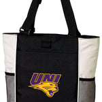 Northern Iowa Tote Bag Official UNI Panthers Carryall Totes White