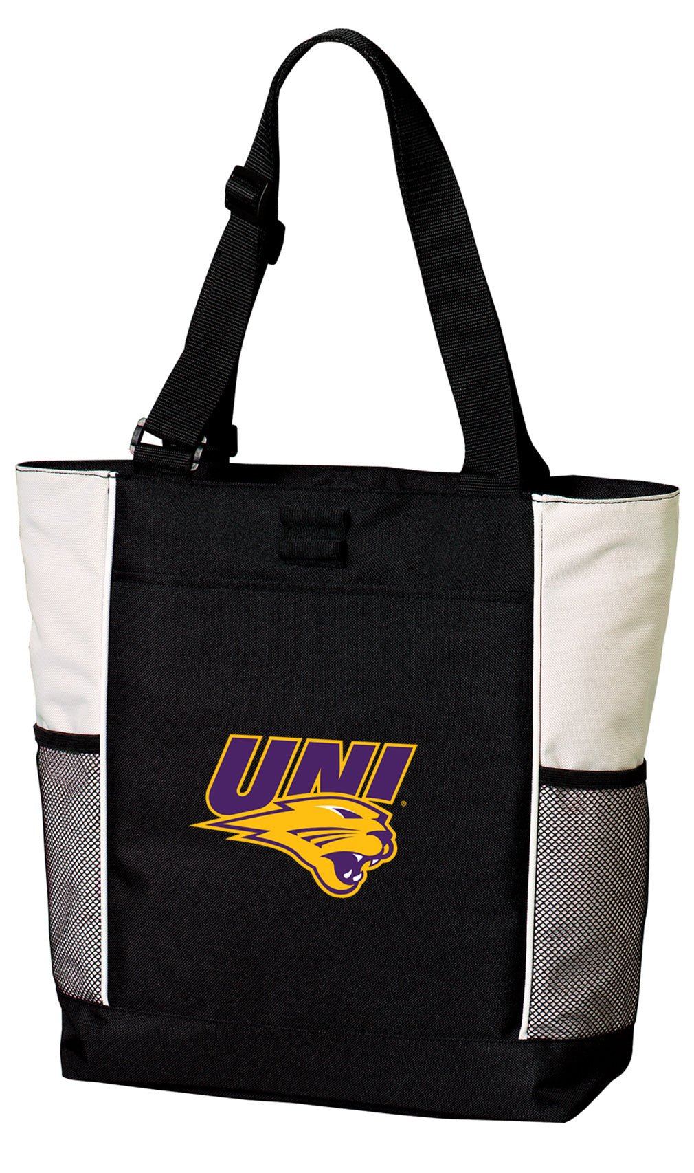 Northern Iowa Tote Bag Official UNI Panthers Carryall Totes White