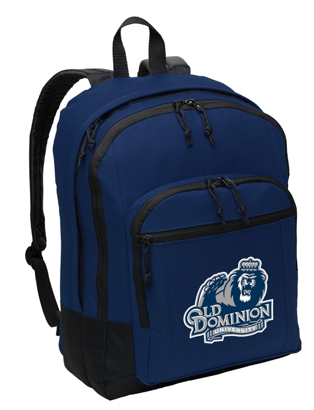 Old Dominion University Backpack ODU Medium Classic Style Backpack Navy