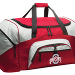 Ohio State Large Duffel Bag OSU Suitcase Luggage Bag Red