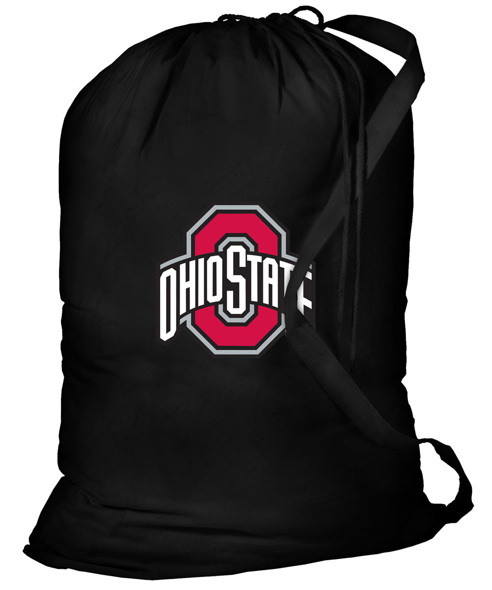 Ohio State Laundry Bag OSU Clothes Bag Black