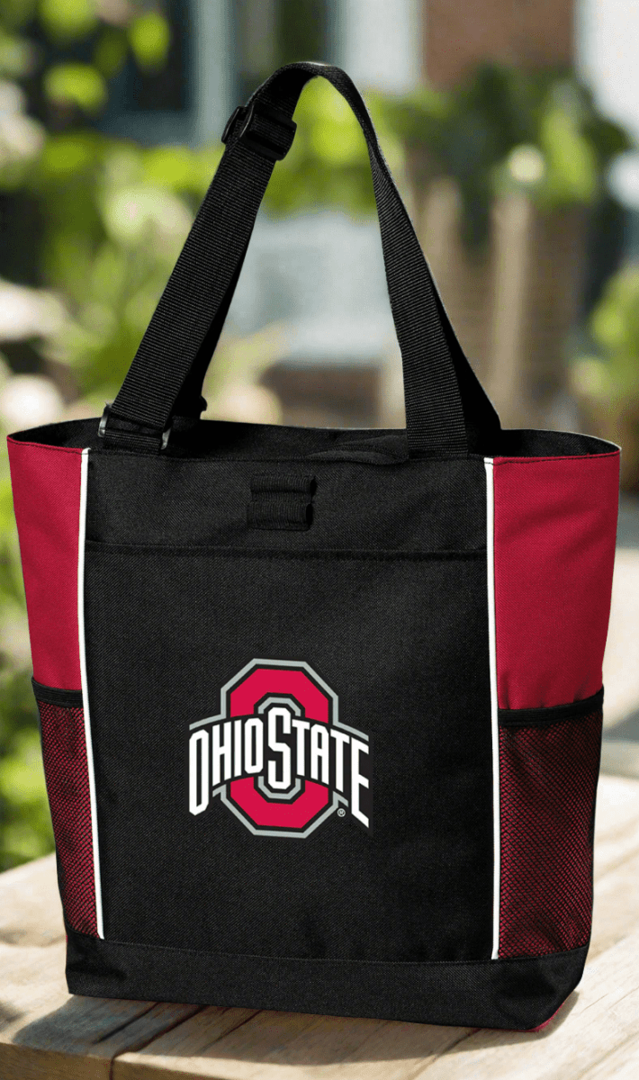 Ohio State Tote Bag OSU Carryall Tote Red