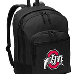 Ohio State Backpack OSU Medium Classic Style Backpack Black