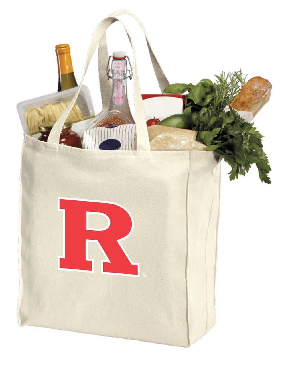 Rutgers Grocery Shopping Bag RU Reusable Cotton Bag