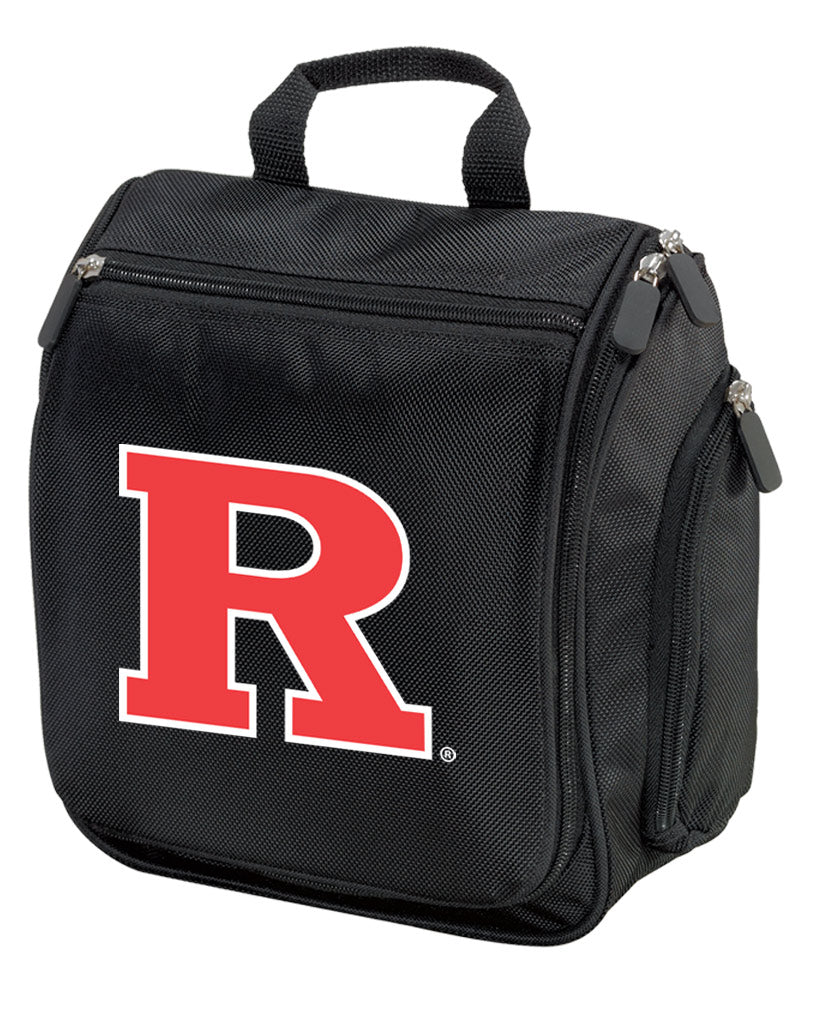 Rutgers University Toiletry Bag – Official Rutgers Travel Organizer for Students, Alumni & Scarlet Knights Fans Black