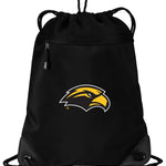 Southern Miss Drawstring Backpack USM Cinch Pack - Mesh & Microfiber