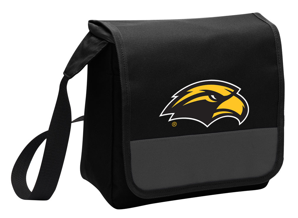 Southern Miss Lunch Bag USM Cooler or Lunchbox Black