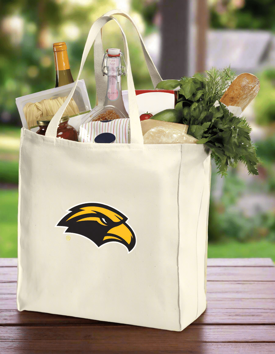 Southern Miss Grocery Shopping Bag USM Reusable Cotton Bag