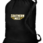 Southern Miss Laundry Bag Black