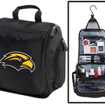 Southern Miss Toiletry Bag or Mens USM Travel Shaving Kit Black