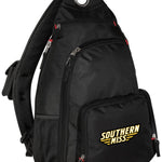 Southern Miss Sling Backpack Crossbody Bag Black
