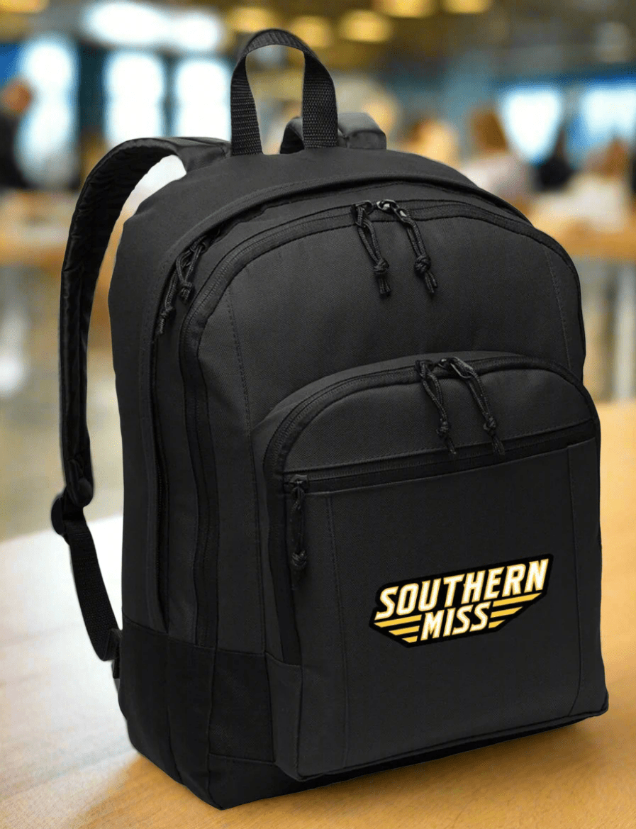 Southern Miss Backpack USM Golden Eagles Medium Classic Style Backpack