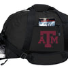 Texas A&M Duffel Bag – Official Aggies Medium Gym & Travel Bag with Shoe Pocket – 600D Polyester