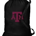 Texas A&M Laundry Bag Aggies Clothes Bag Black