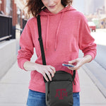 Texas A&M Crossbody Bag Aggies Travel Sling Pack Gray