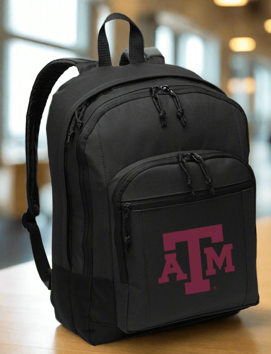 Texas A&M Backpack Aggies Medium Classic Style Backpack