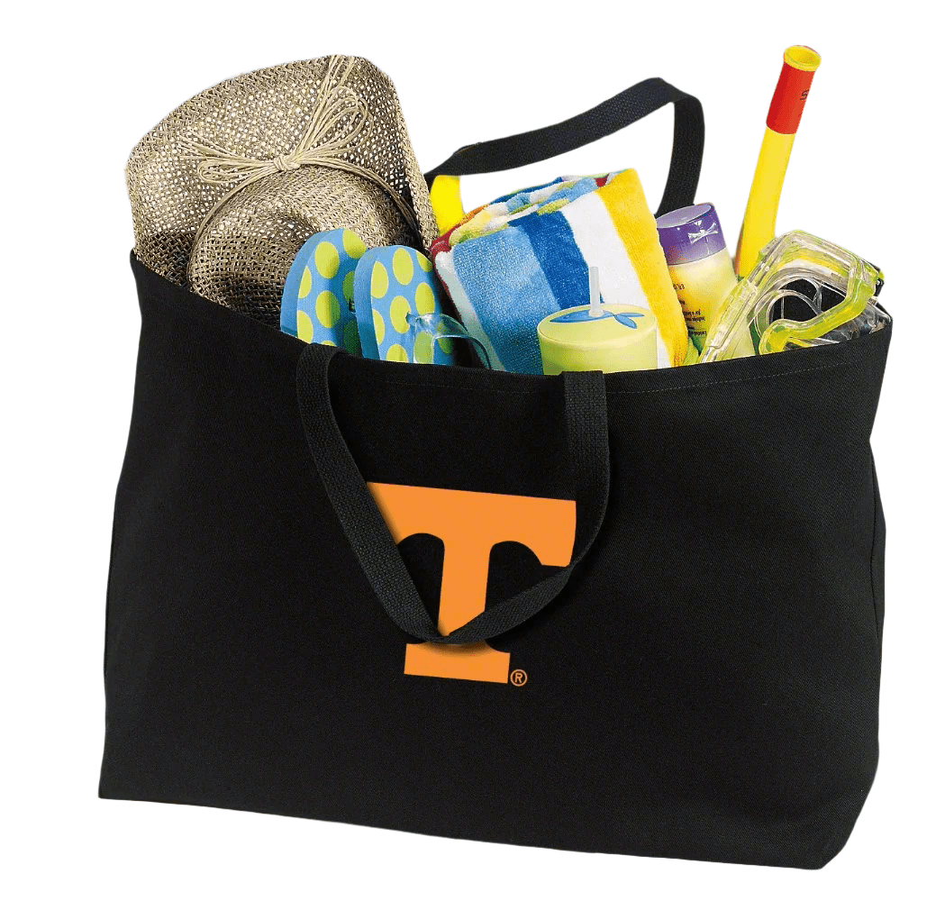 Tennessee Large Tote Bag UT Vols Jumbo Tote for Beach Pool or Travel