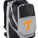 Tennessee Volunteers Laptop Backpack – Official University of Tennessee Vols Bookbag – 17" Laptop Sleeve, NCAA School Gear – 600D Polyester Black and Gray