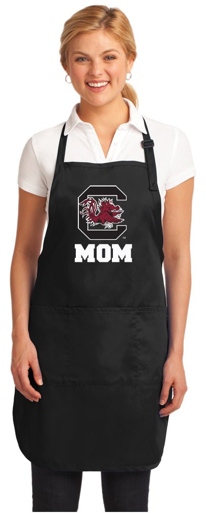 University of South Carolina Apron USC Gamecocks Apron - Stain Resistant Fabric Mom on Black