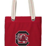 University of South Carolina Tote Bag USC Gamecocks Deluxe Canvas Shoulder Bag Red