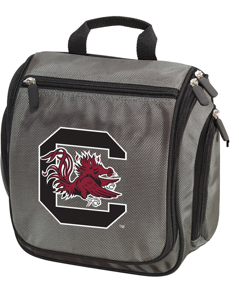 University of South Carolina Toiletry Bag – Official USC Travel Organizer for Gamecocks Fans, Students & Alumni Gray