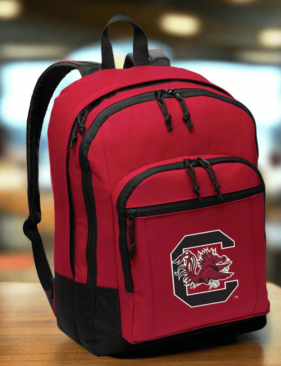 University of South Carolina Backpack USC Gamecocks Medium Classic Style Backpack Red