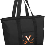 UVA Tote Bag University of Virginia Large Zippered Tote