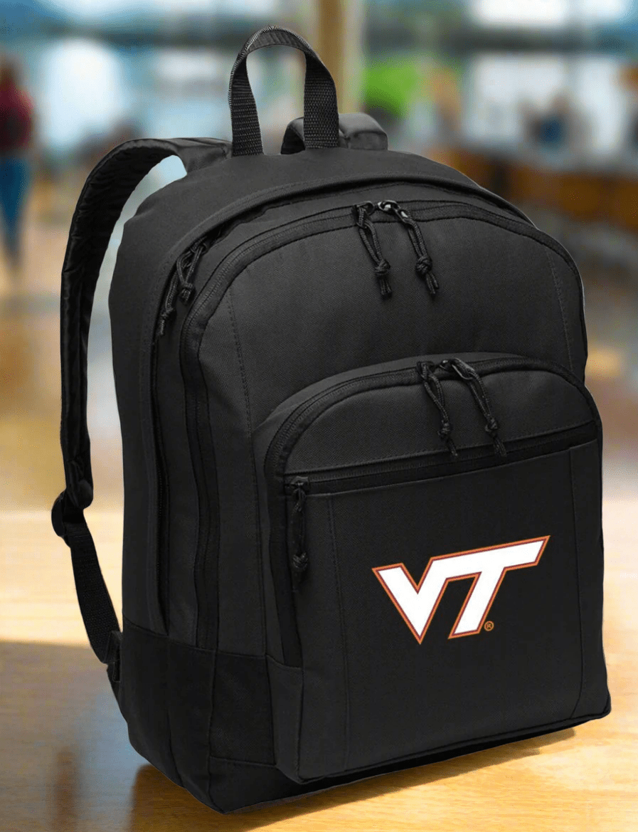 Virginia Tech Backpack VT Hokies Medium Classic Style Backpack