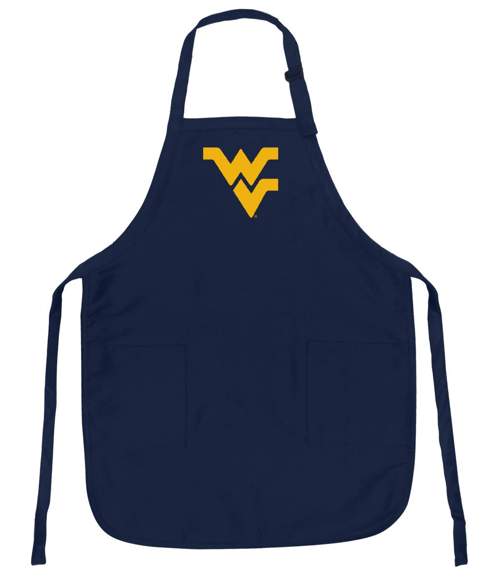 West Virginia Apron WVU Apron - Stain Resistant Fabric Navy