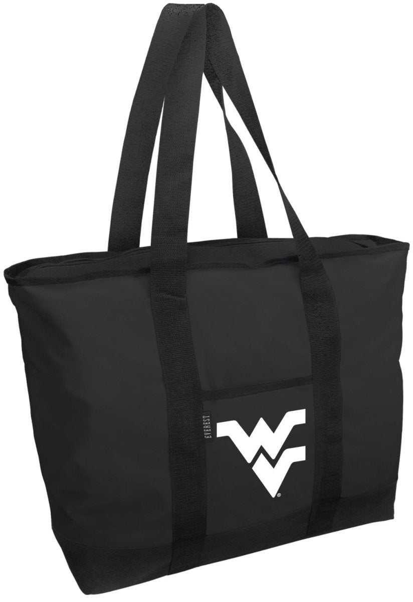 West Virginia Tote Bag - Large WVU Zippered Carryall