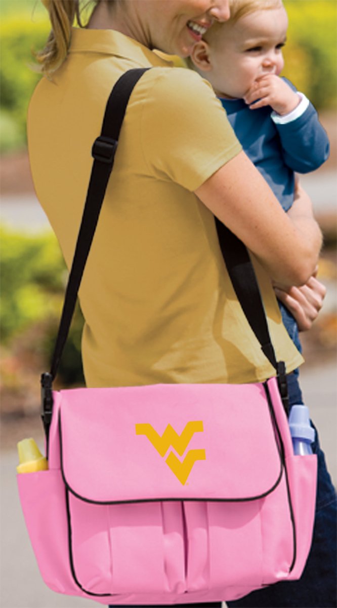 West Virginia University Diaper Bag WVU Baby Bag