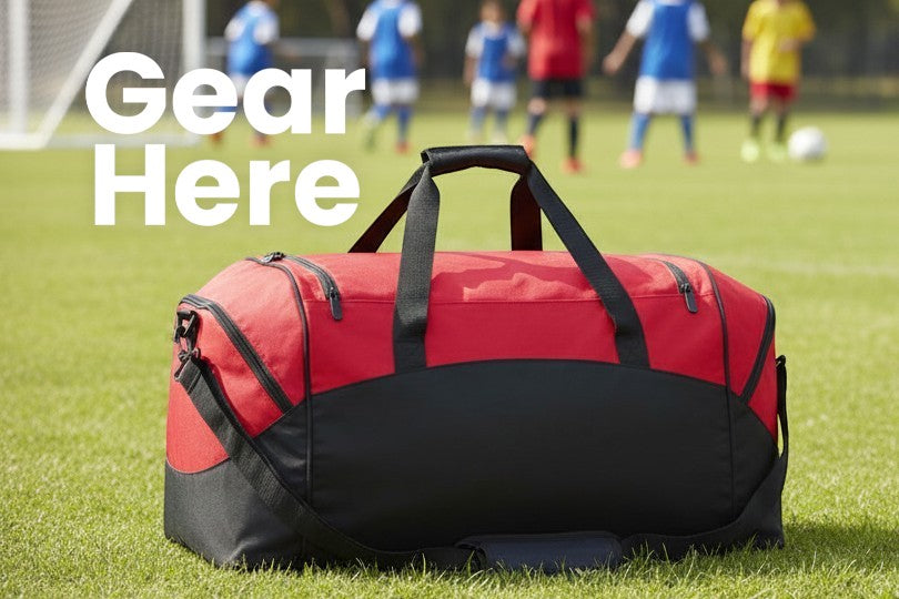 Iowa State Duffel Bag - Large Size Red Black