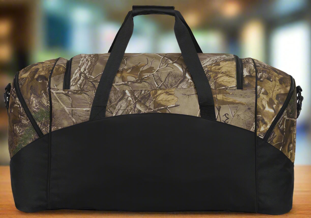 Alabama Logo Camo Duffel Bag - Suitcase or Gear Bag