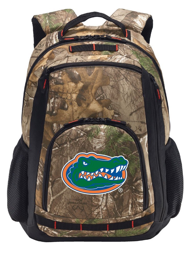 University of Florida Camo Backpack Florida Gators Laptop Computer Backpack