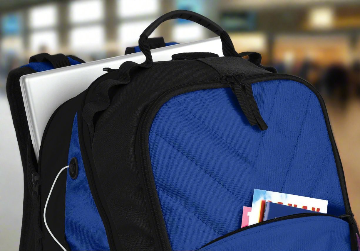 Middle Tennessee Blue Raiders Laptop Backpack Blue