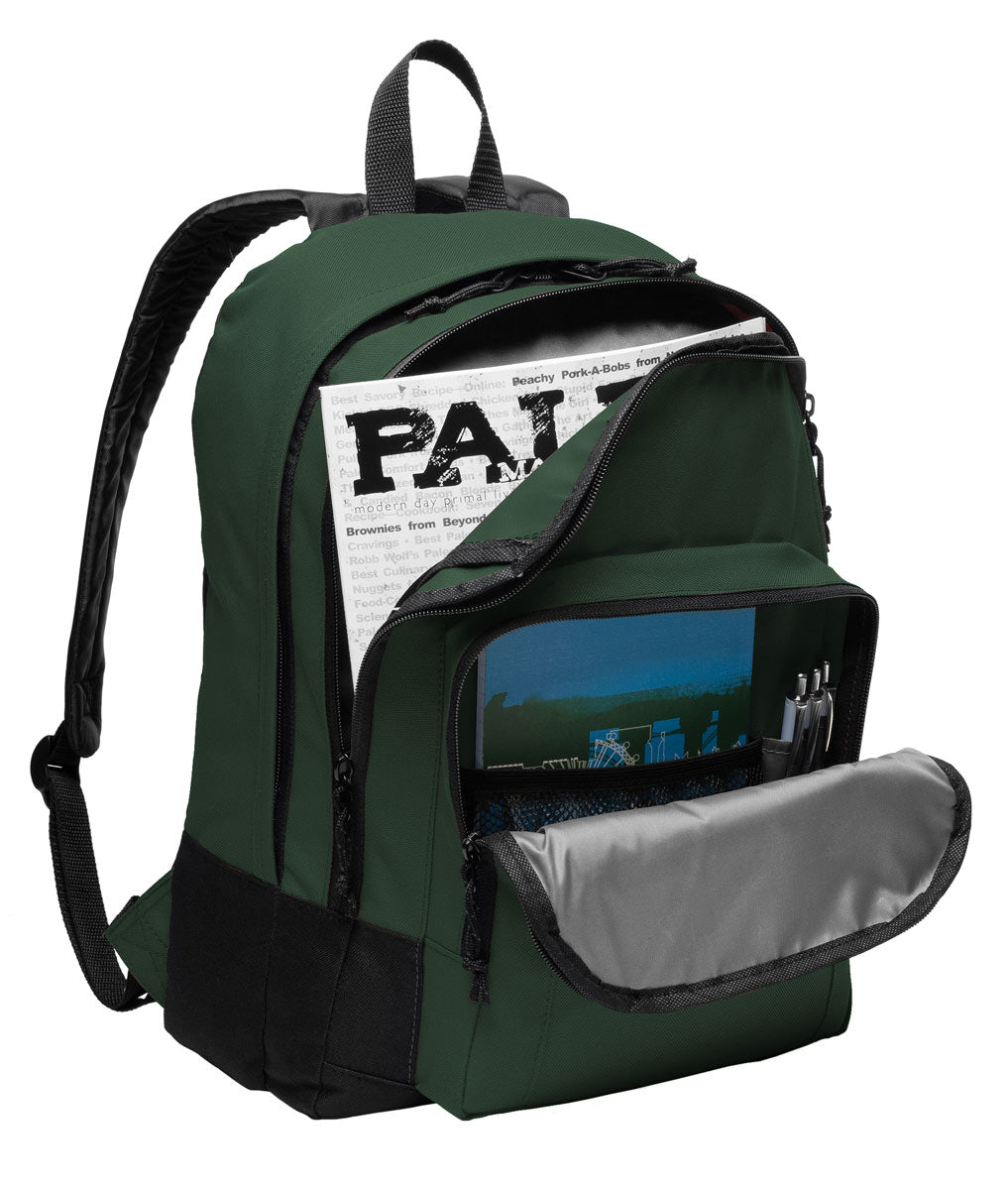 Ohio University Backpack Ohio Bobcats Medium Classic Style Backpack Dark Green