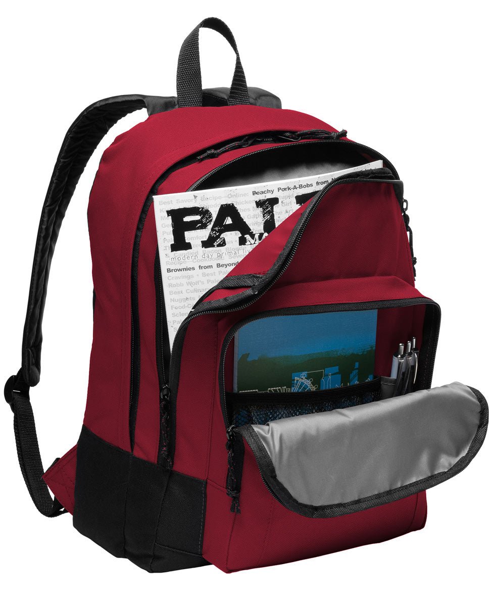 Alabama Logo Backpack University of Alabama Medium Classic Style Backpack Crimson