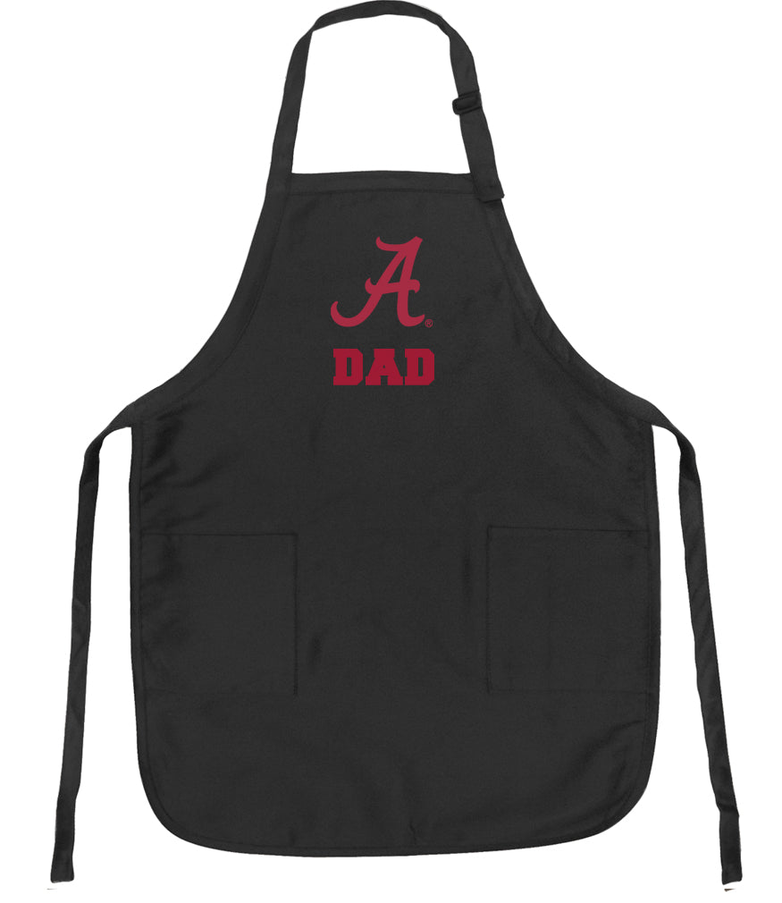 University of Alabama Apron Alabama Apron - Stain Resistant Fabric Dad on Black