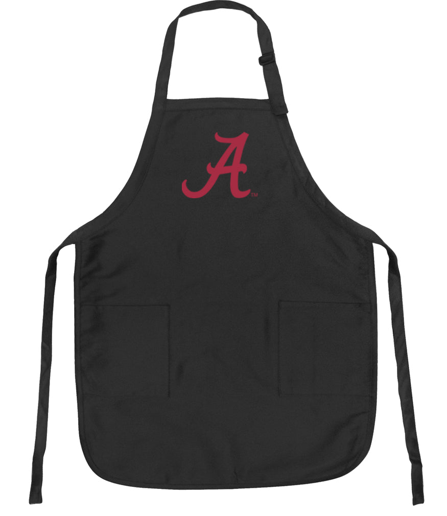 University of Alabama Apron Alabama Apron - Stain Resistant Fabric Black