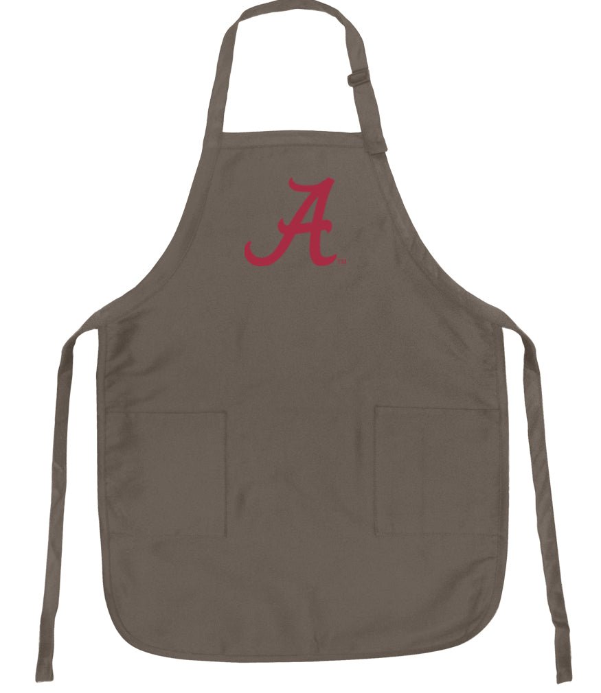 University of Alabama Apron Alabama Apron - Stain Resistant Fabric Khaki