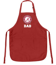 Crimson Alabama Dad Apron