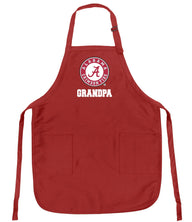 Crimson Alabama Grandpa Apron