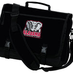 University of Alabama Laptop Computer Bag – Crimson Tide Messenger Briefcase Black