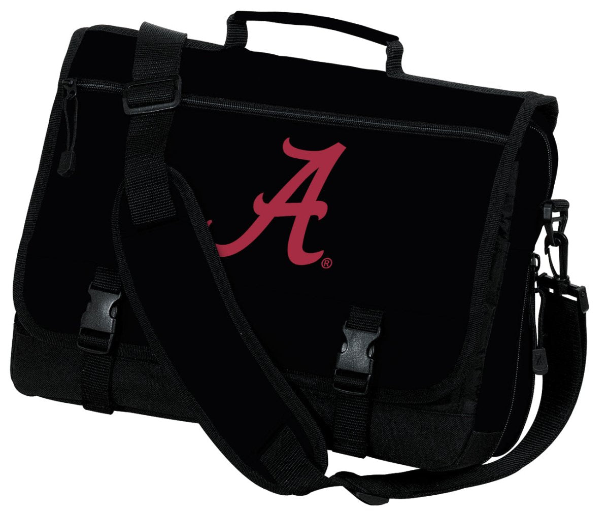 University of Alabama Laptop Computer Bag Classic Briefcase Messenger Bag Black