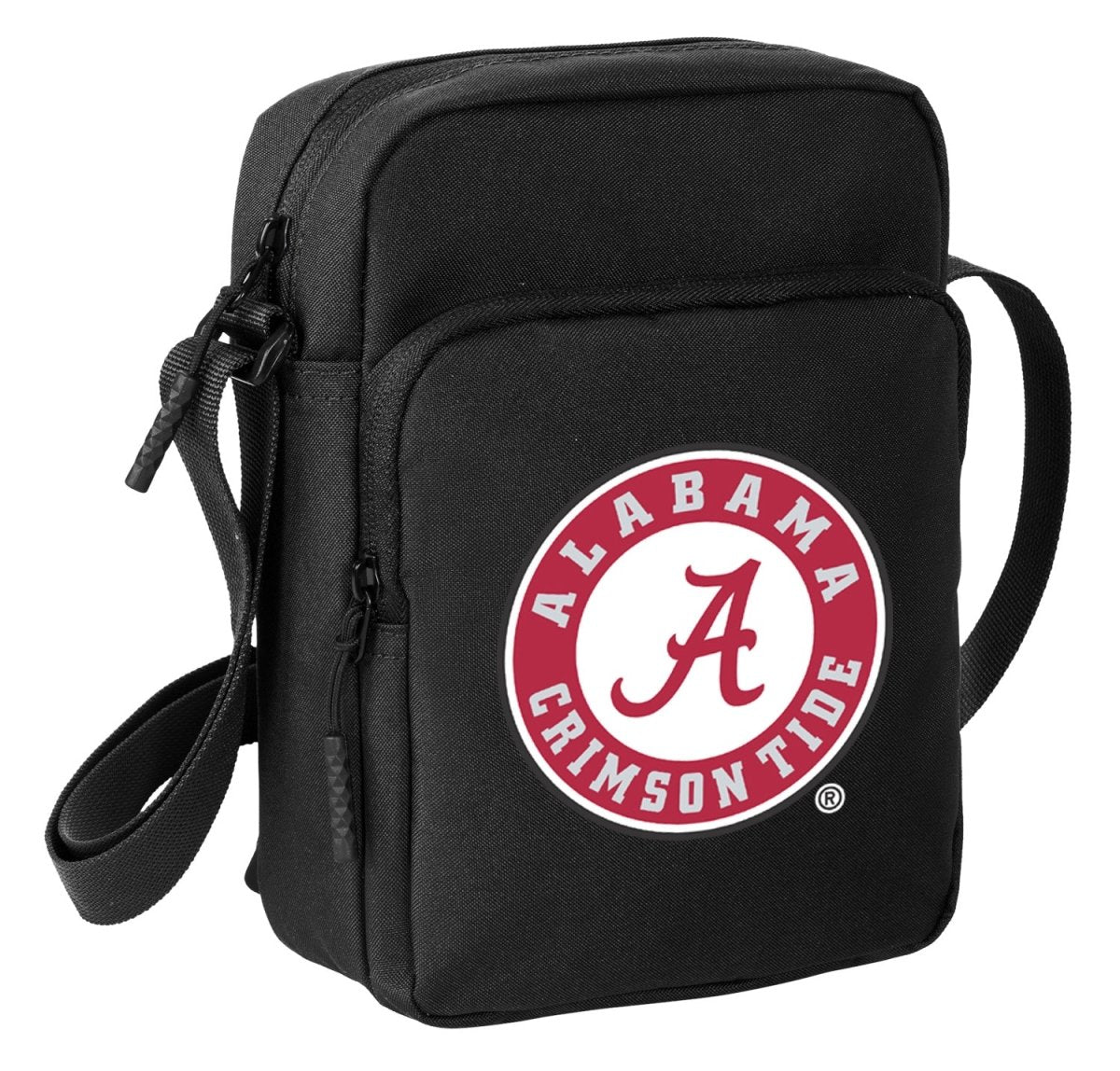 Alabama Logo Crossbody Bag Alabama Travel Sling Pack Black