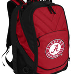 Alabama Laptop Backpack – Official University of Alabama Crimson Tide Bookbag – Fits 17″ Laptop, Organizer Panel, NCAA School Gear – 600D Polyester Crimson