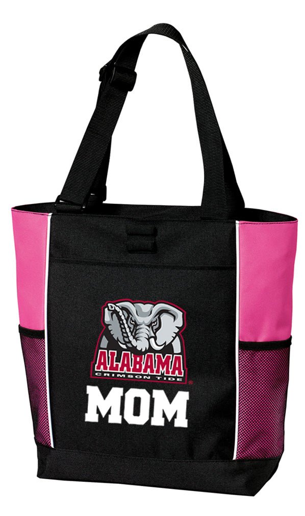 Alabama Tote Bag - Carryall Everyday Bag Mom on Pink