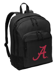 Broad Bay University of Alabama Backpack Classic Style Alabama Backpacks Travel & School Bags, Adult Unisex, Size: Medium, Black Broad Bay University of Alabama Backpack Classic Style Alabama Backpacks Travel & School Bags, Adult Unisex, Size: Medium, Black