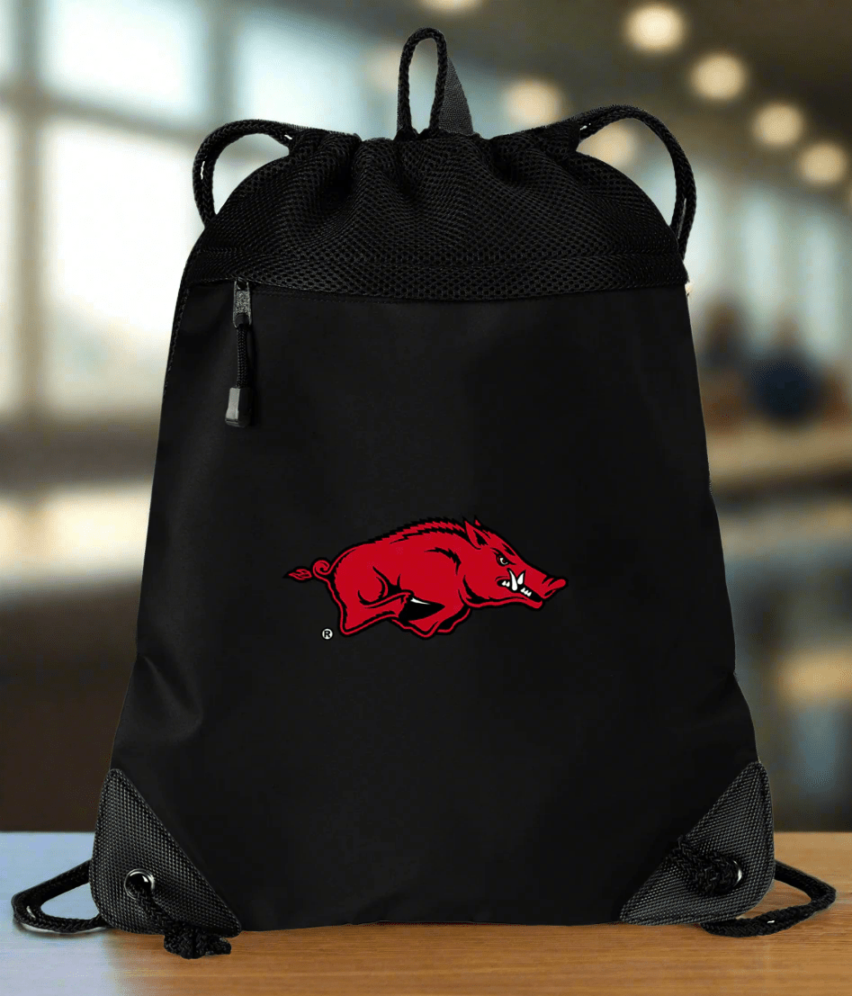 Arkansas Razorbacks Drawstring Bag Arkansas Razorbacks Drawstring Bag