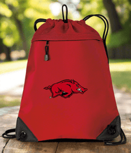 Arkansas Razorbacks Drawstring Bag Arkansas Razorbacks Drawstring Bag